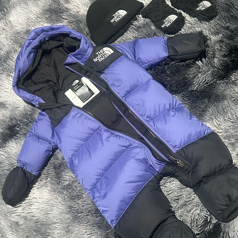 North Face Snowsuit with hat & mittens